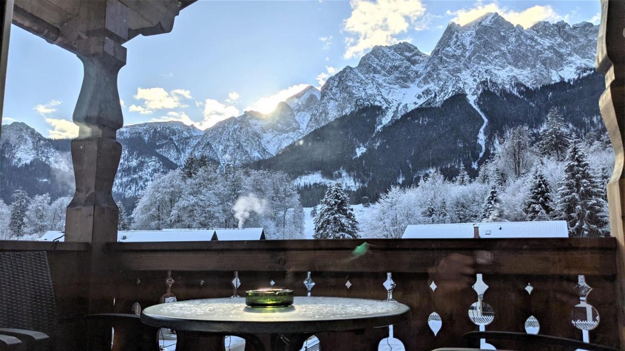 Ferienhaus Wetterstein Grainau Dış mekan fotoğraf